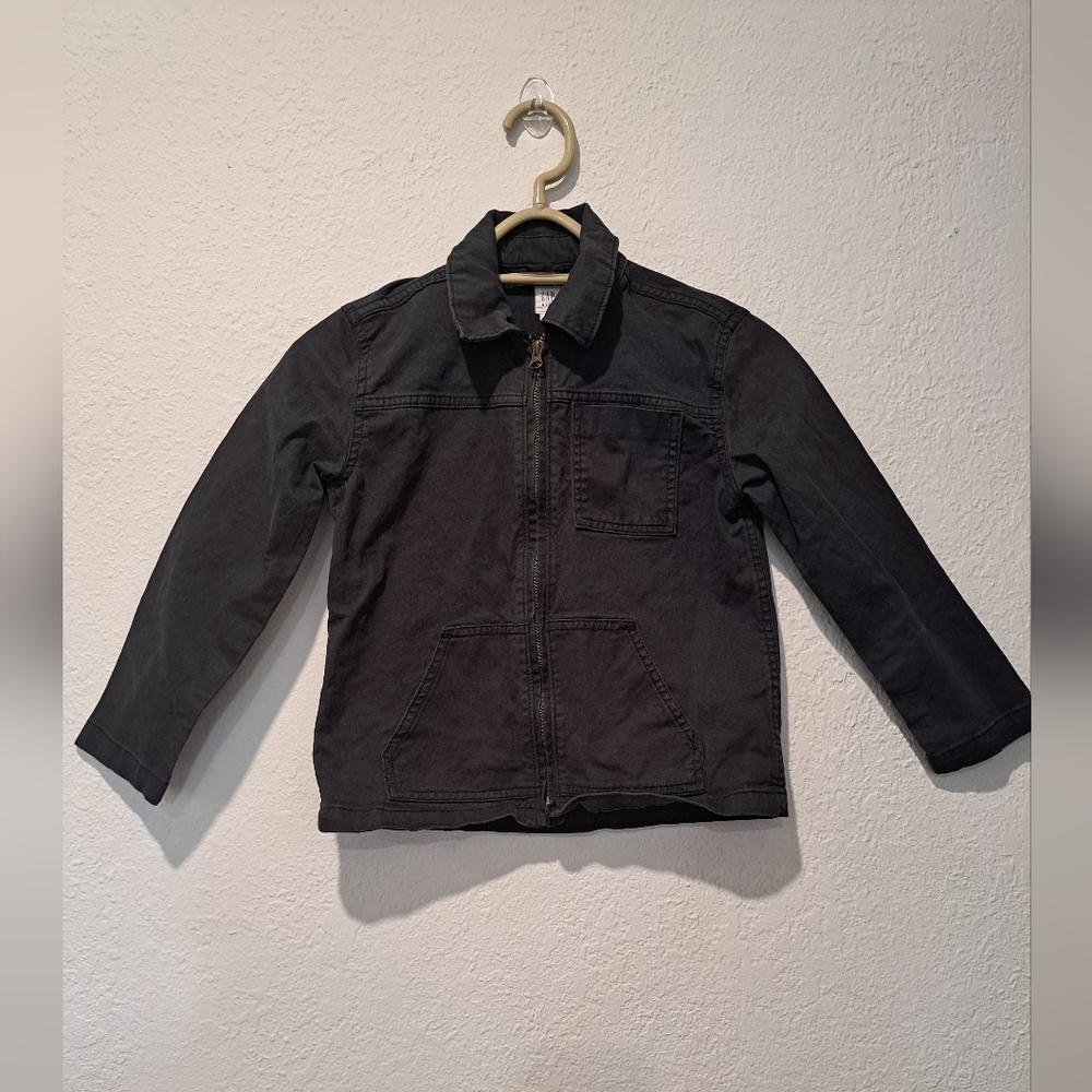 Black Zip-Up Jacket Kids